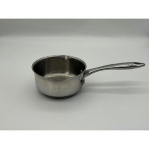 Wolfgang Puck Cafe Collection 1qt Stainless Steel Saucepan Pour Spouts Chef
